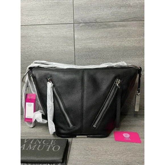 Vince Camuto Leather Convertible Backpack - Nikia black bag Nikia Convertible Vince Camuto Nikia Backpack  main image 4